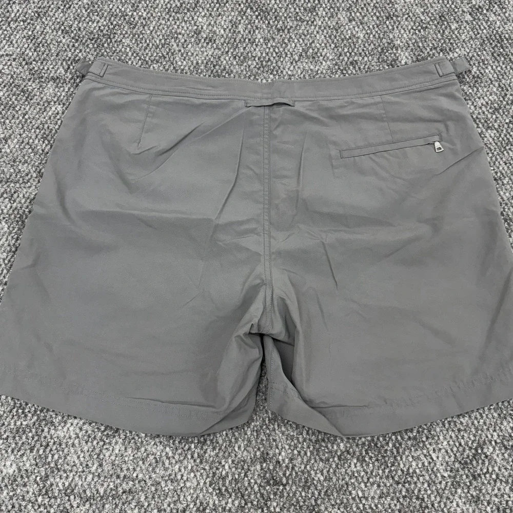 Orlebar Brown Bulldog Men's 38 Lined Swim Shorts Trunks Gray 6